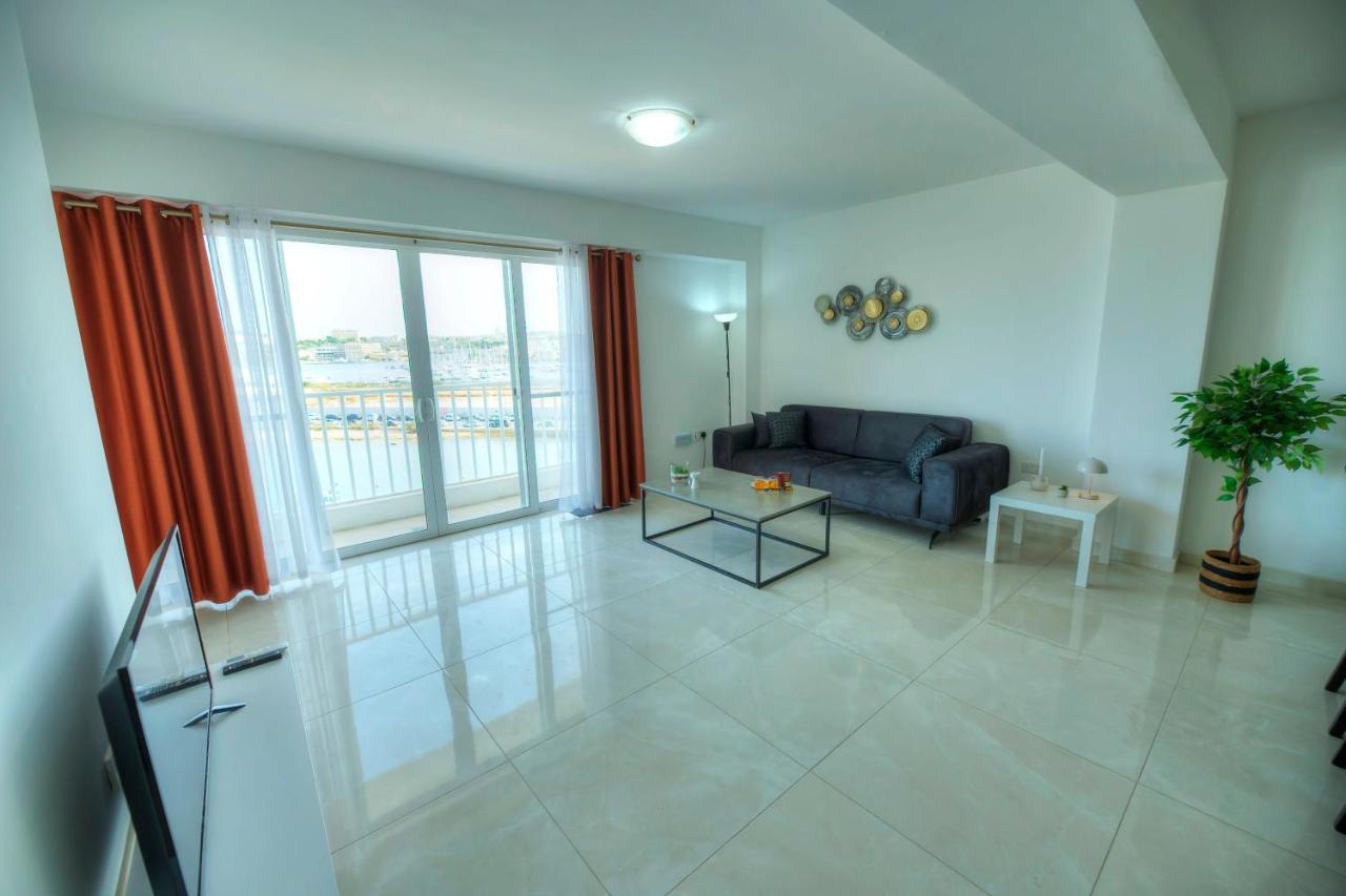 Bright & Modern 2Bedrooms With Sea Views Gogzr-2 Gzira Extérieur photo